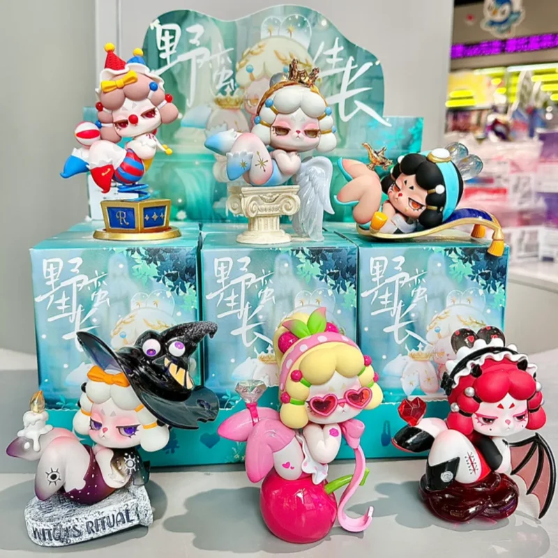 

Dodo Sugar Miss Rara Savage Growth Series Blind Box Cute Anime Figure Doll Mystery Box Kids Collect Model Surprise Birthday Gift