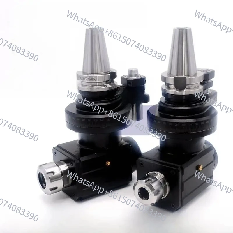 **BT40/BT50 CNC Side Milling Head with Bidirectional Angle and ER25/ER32/ER40 Collet for Machining Center**