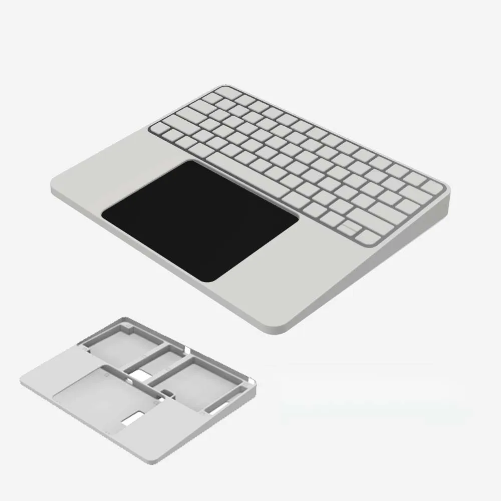 

Подставка для запястья для iMac Magic Trackpad 2/3, основание клавиатуры Touch ID, подставка 2 в 1, подставка для Magic Keyboard Magic, кронштейн для трекпада