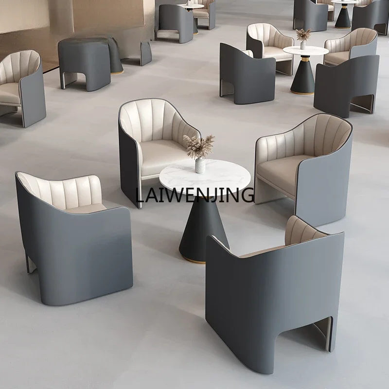 

SGF Modern Sales Office Negotiation Table 4 Chairs Reception Negotiation Table and Chair Combination