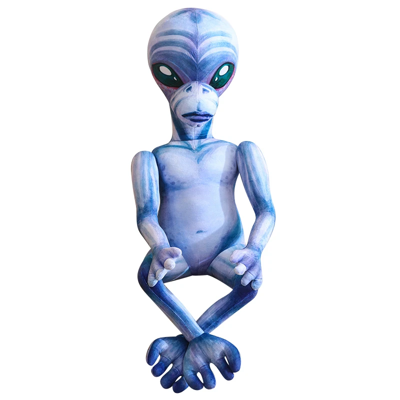 50-100cm Fashion Alien Extraterrestrial Soft Stuffed Plush Doll Plush Animal Toy Creative Gift for Children Kids