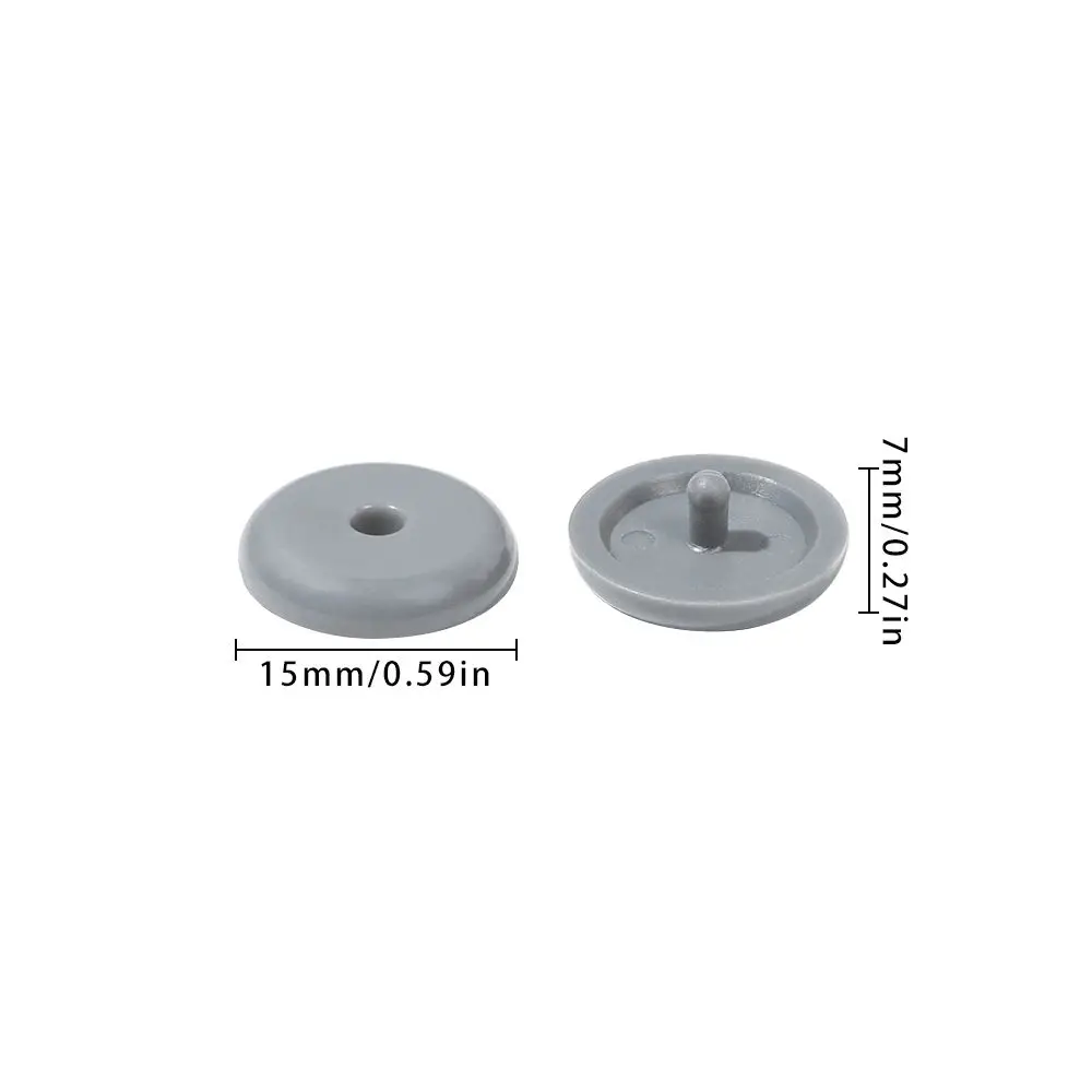 10PCS Car Rivet Stopper Adjuster Buckle Clips Fastener Seatbelt Retainer Seat Belt Stop Button 5