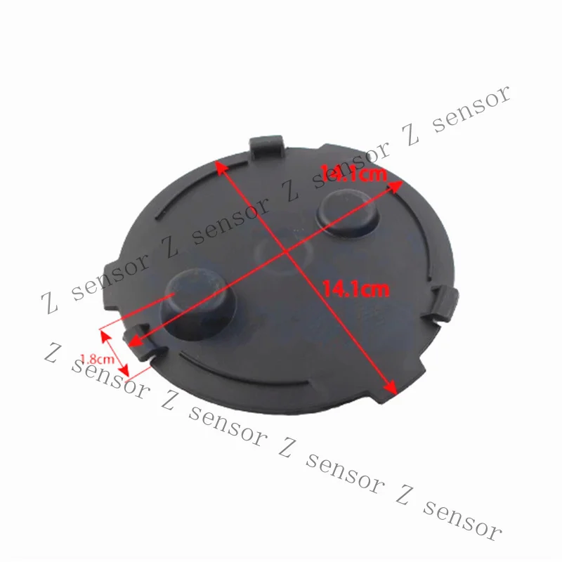 RRR+  1x Black ABS Wheel Housing Liner Cover Fit For Jaguar F-PACE XEL XFL