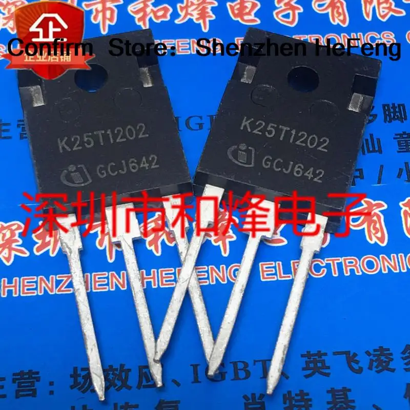 5PCS-10PCS IKW25N120T2 K25T1202  TO-247 25A 1200V NEW AND ORIGINAL ON STOCK