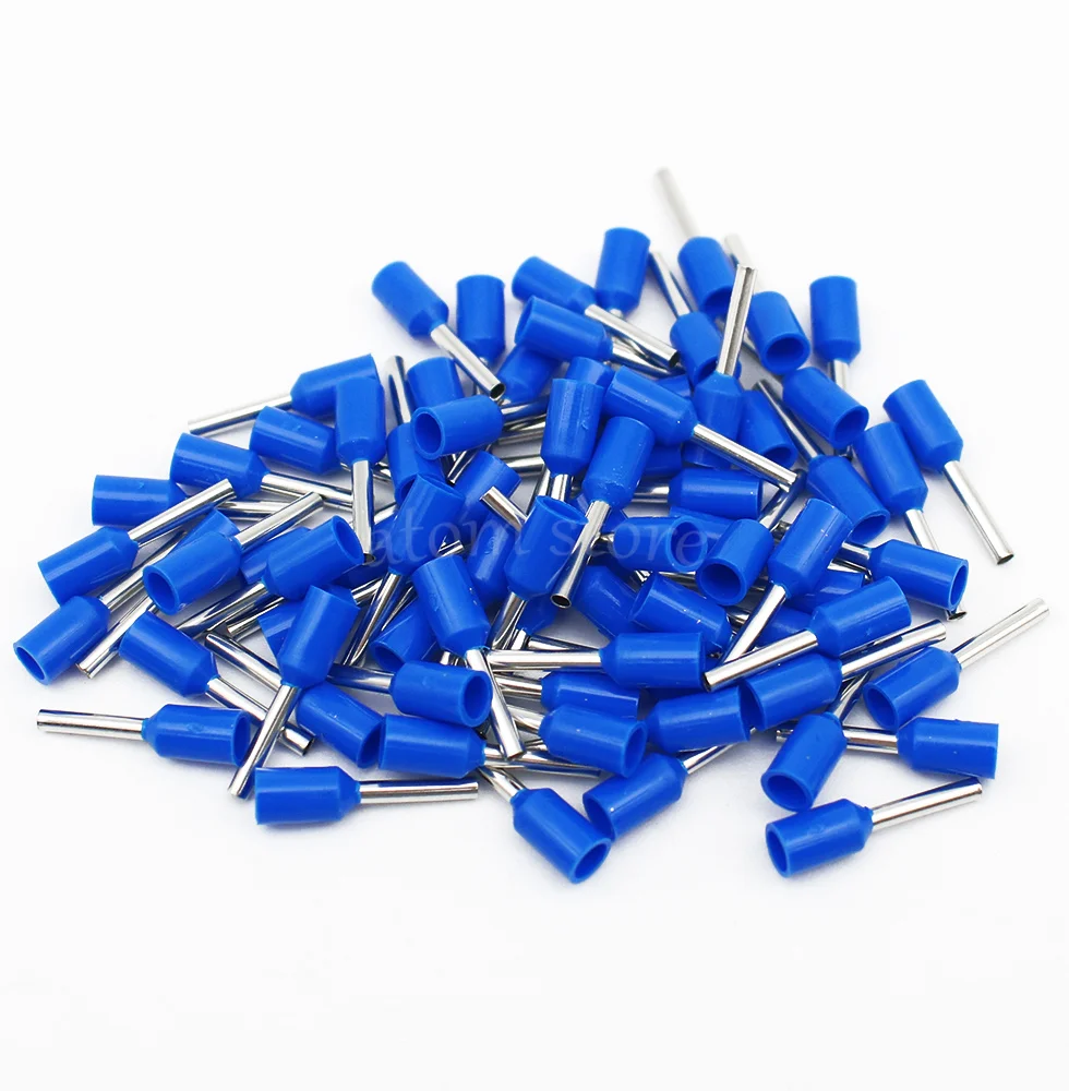 300pcs box Bootlace cooper Ferrules kit set Wire Copper Crimp Connector Insulated Cord Pin End Terminal