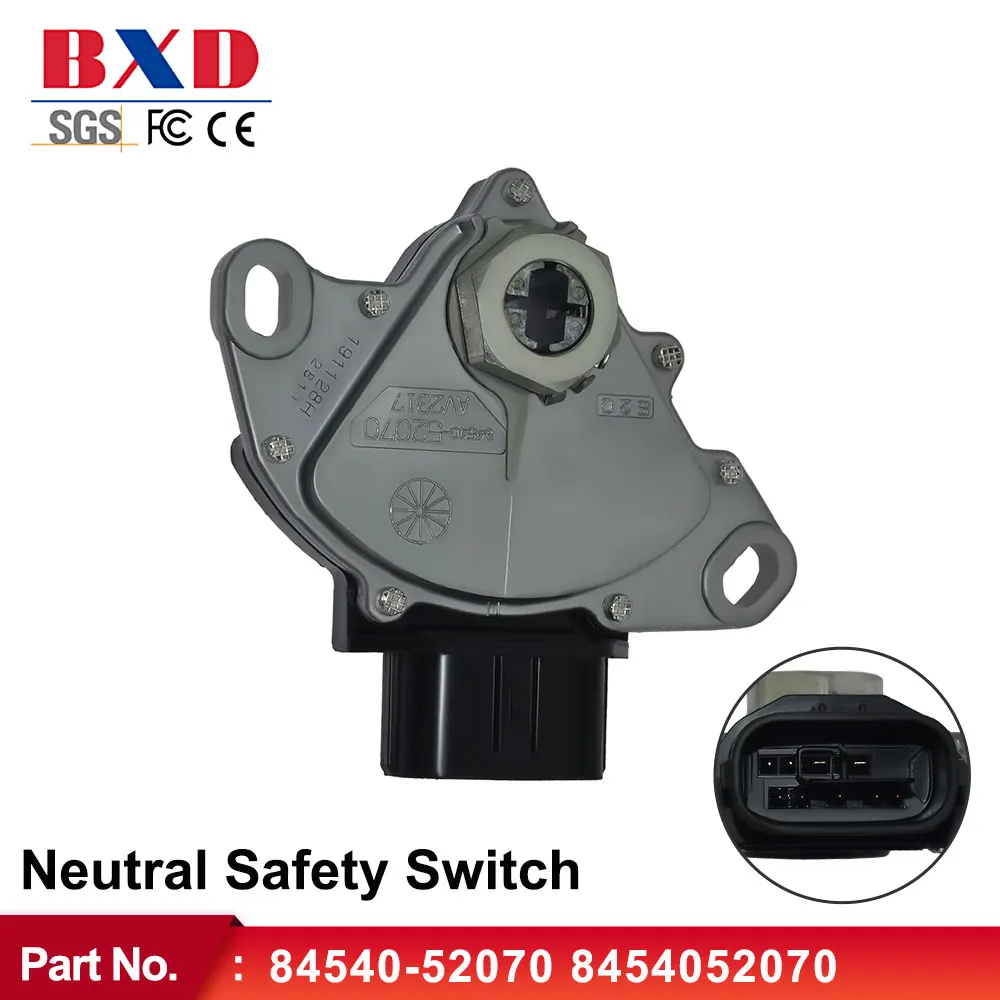 Neutral Safety Switch 84540-52070 8454052070 For Toyota Corolla Estima RAV4 Allion Alphard Auris Avensis Blade Porte Sienta