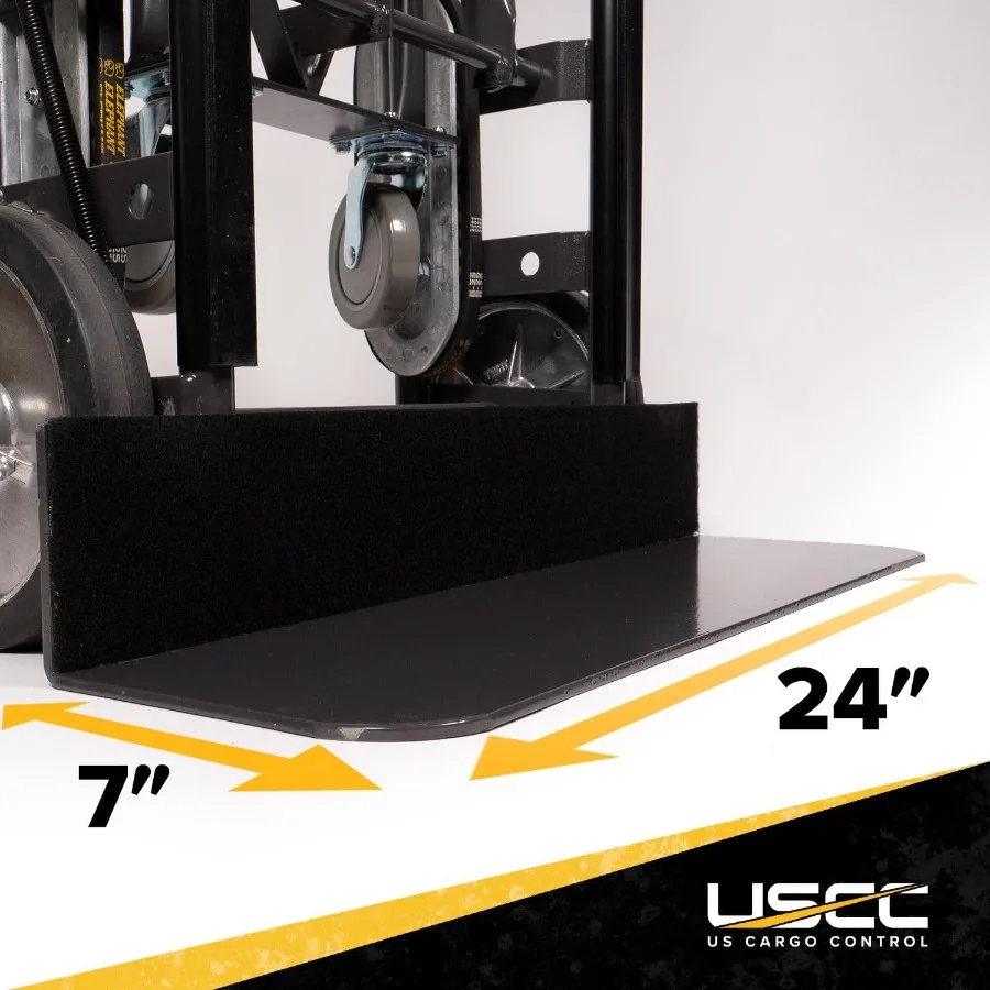 دوللي الأجهزة الثقيلة مع متسلق الدرج وعجلات الركل للاستخدام الصناعي 1 200 رطل سعة نكص تلقائي واحد