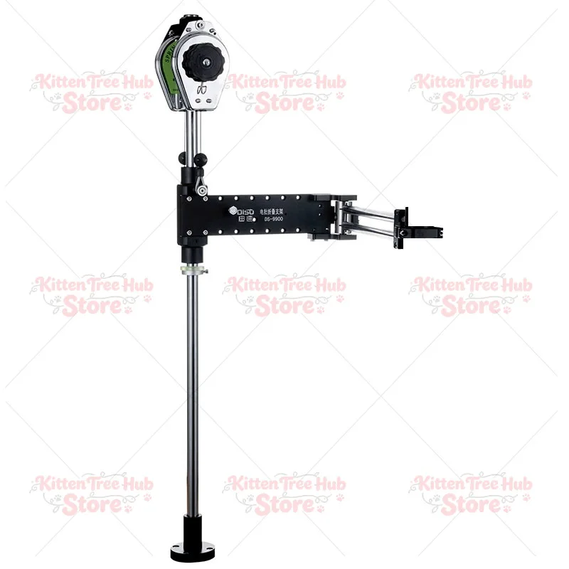 Vertical support telescopic screwdriver,  auxiliary arm electric screwdriver