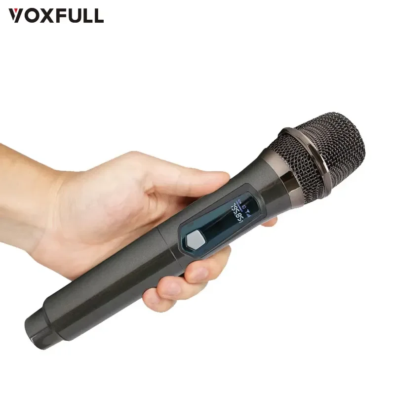 BOLRZO Voxfull MB-U5-1 Dynamic Microphone, Wireless Microphone, Noise Cancellation, Cordless Handheld, Lightweight Portable