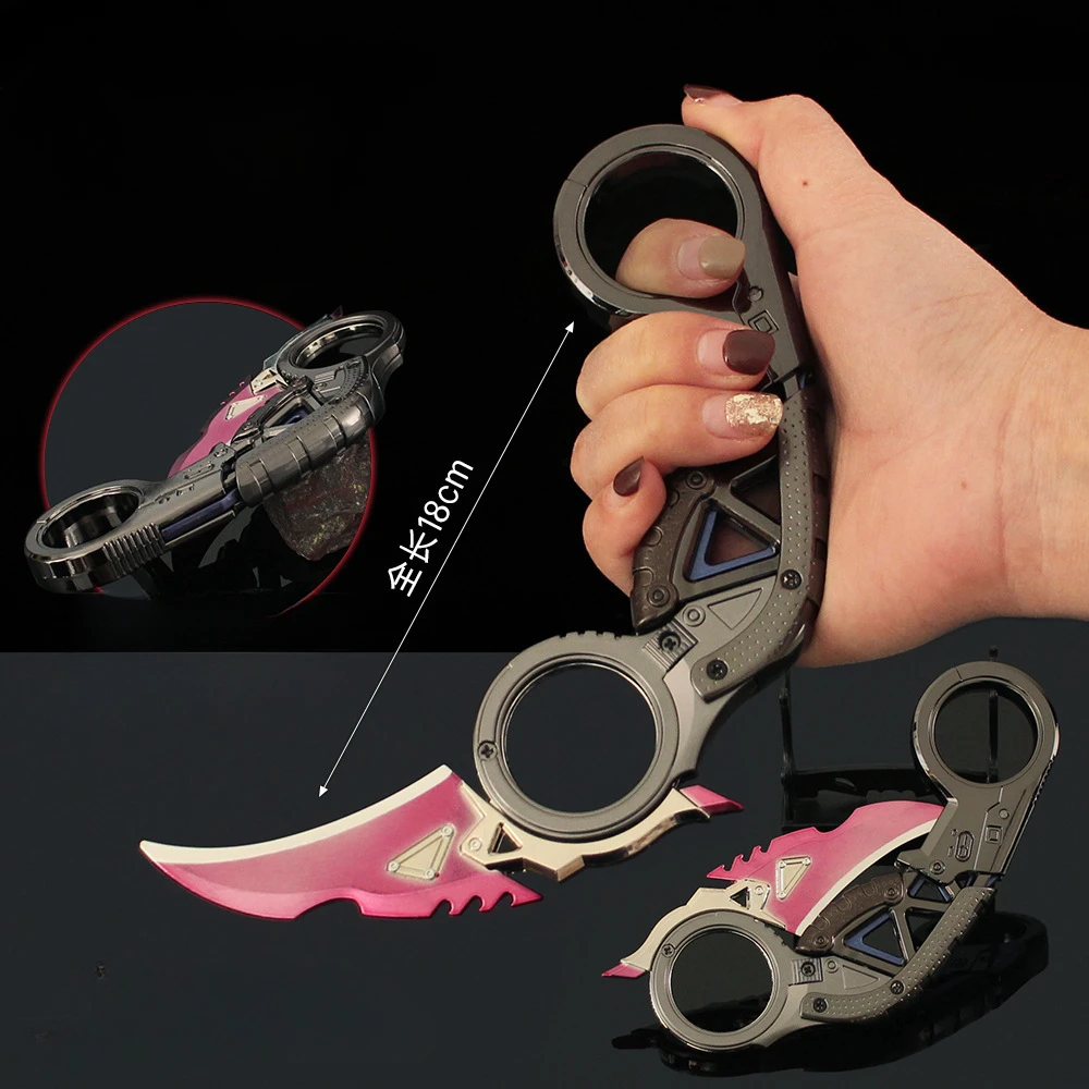 18cm Apex Legends General Heirloom składana broń Raptor's Claw gra metalowe miecze Melee broń Model prezenty zabawki dla chłopców