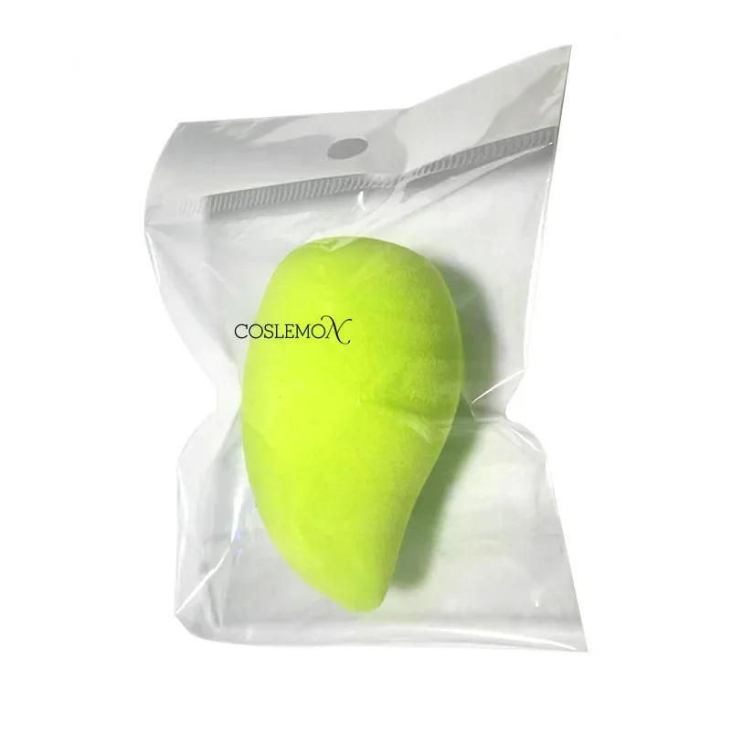 Coussin de maquillage doux en forme de mangue, éponge de beauté du visage, bouffée de poudre cosmétique pour fond de teint, crème anti-cernes, outils de mélangeur René de maquillage