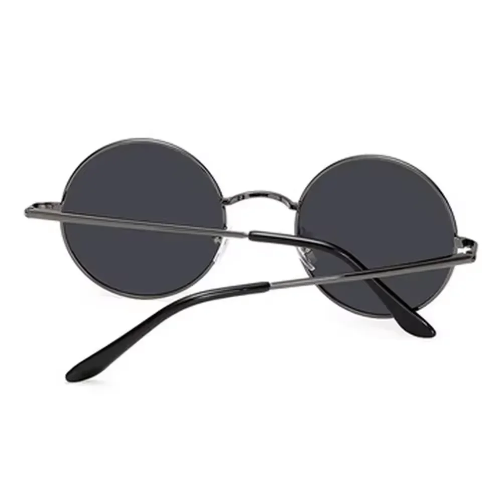 Popular Fishing Leisure Round Metal Men Sunglasses Retro Vintage Sunglasses for Men Women Fashion Eyewear Sun Glasses