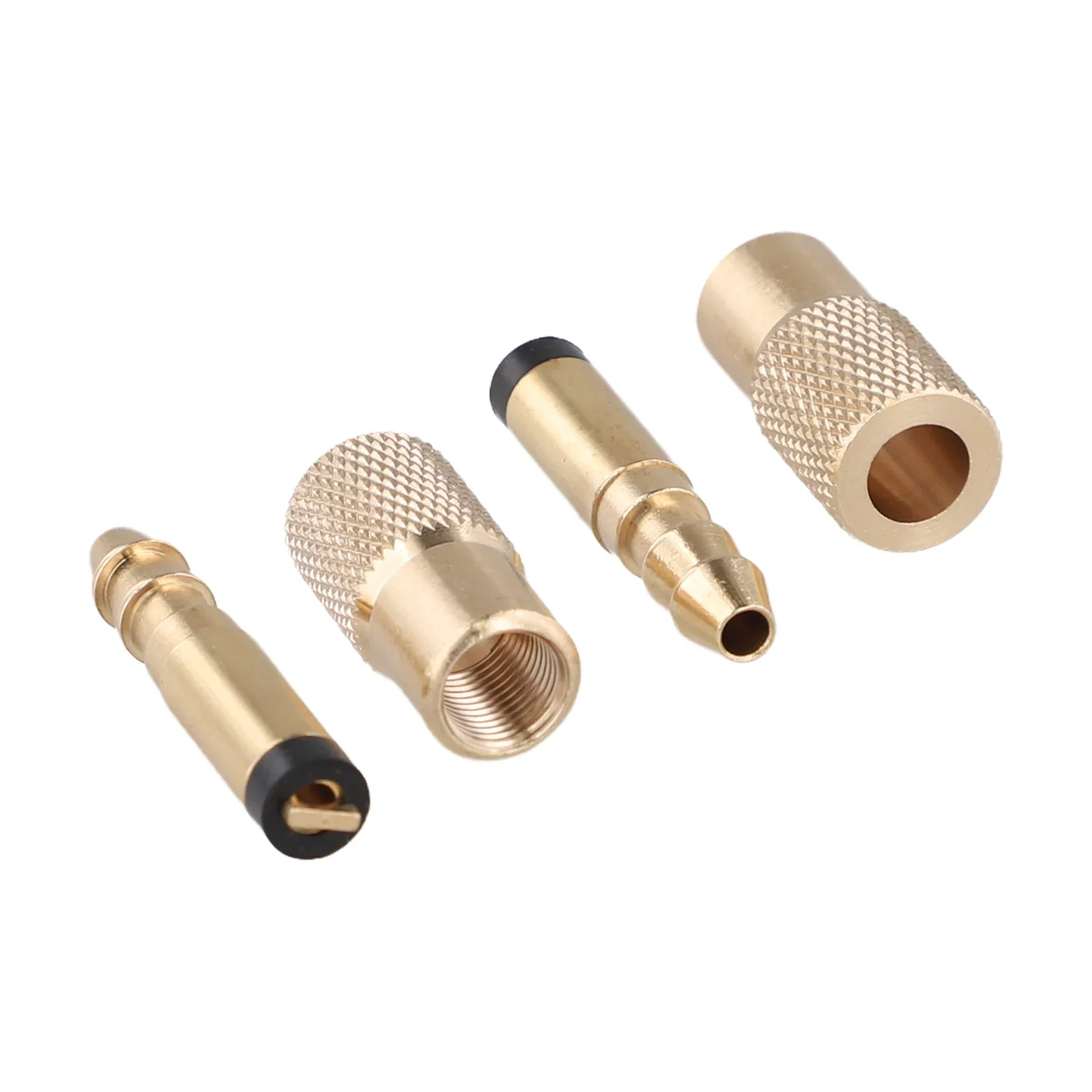 Bore hose Tire Inflator Valve Connector Brass Wheel 6mm Tyre Chuck Copper Accessory Car 2pcs New Durable Useful