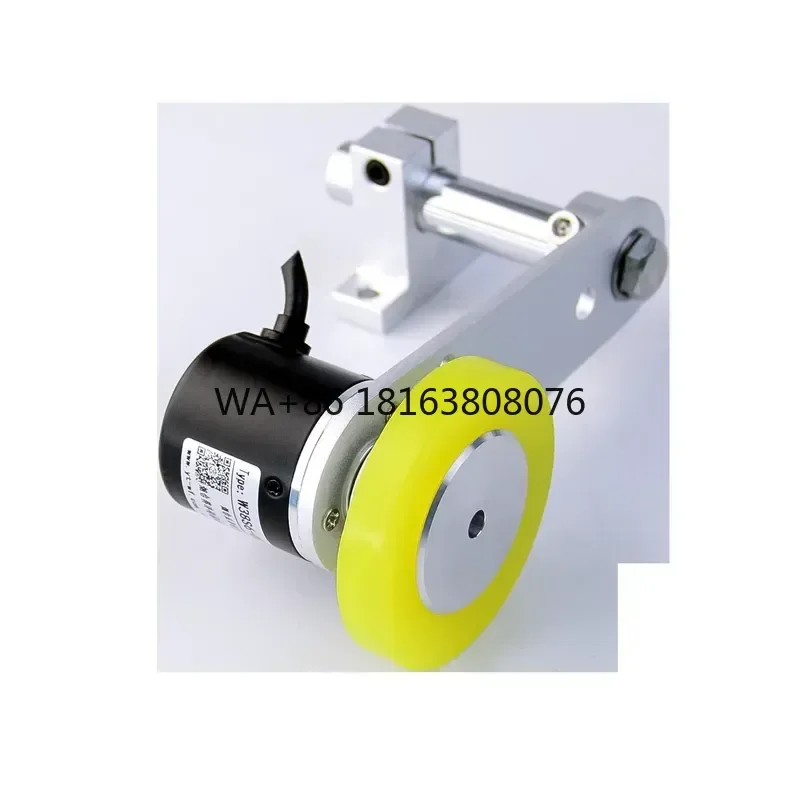 Spring Type Rotary Encoder Measurement Wheel Assembly | WFDG Series High Reliability IP65 Waterproof and Anti-Interference