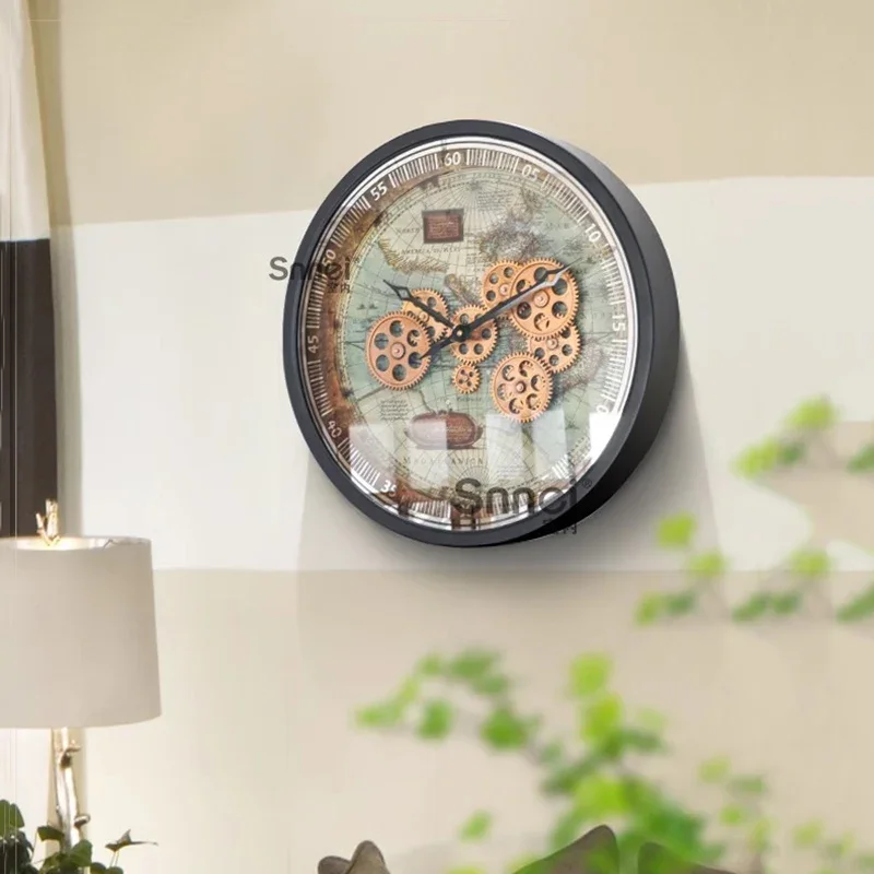 

Fashion Design Clock Wall Digital Minimalist Restaurant Kitchen Wall Watch Cute Aesthetic Wooden Horloge Murale Home Decoration