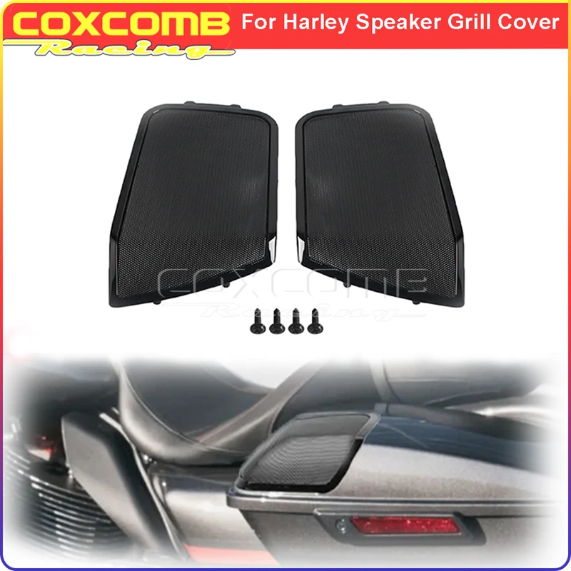 

Мотоциклетные сетчатые кофры из ABS-пластика для Harley Touring Road King Street Electra Road Glide Classic FLHS FLHRC FLHR 1994-2013