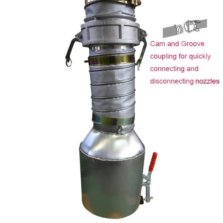 Fengshen HighTemperature Vehicle Equipment Car Exhaust Fume Hose Reel Motor Air Blower Air Purifier Dust Collector