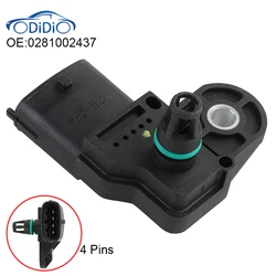 ODIDIO 0281002437 Manifold Air Pressure Map Sensor For Opel Vauxh Vauxhall Vectra Signum Zafira Astra Frontera H G 1.9 2.0 2.2