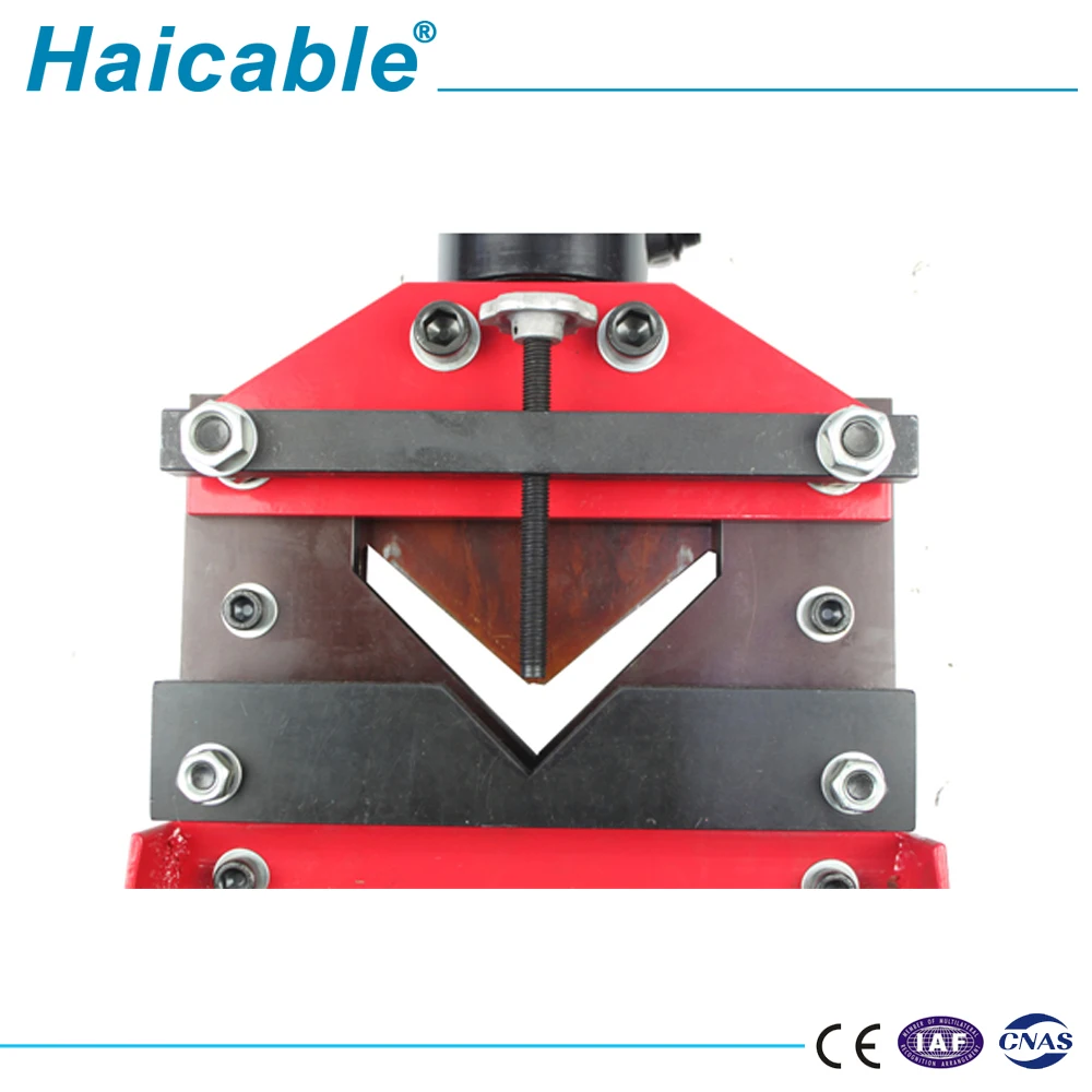 CAC-60 Busbar Cutting Tools hydraulic bus bar tool design cac angle steel cutter hydraulic brass busbar tool