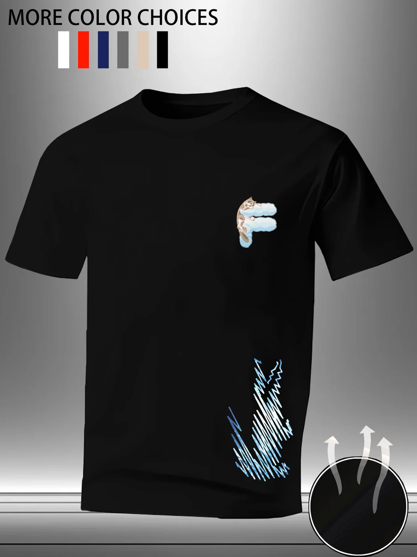T-shirt de sport à manches courtes pour hommes, séchage rapide, imprimé beauté sur le côté, maillot de sport, chemise de fitness, T-Shirt de jogging pour adolescents