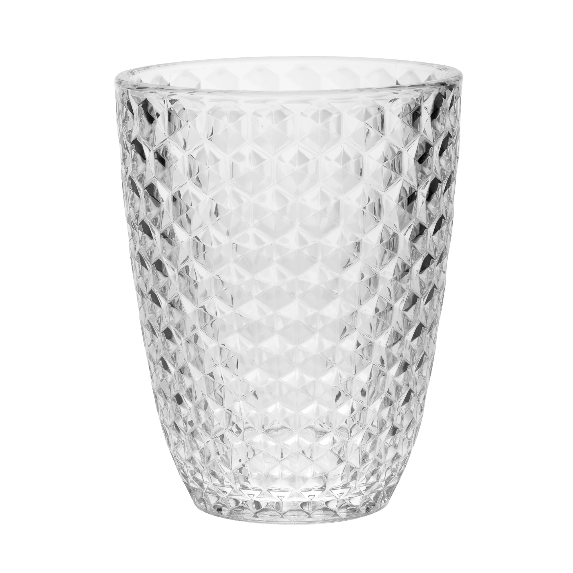 

Прозрачная хрустальная посудомоечная машина Don Drinking Drinking Glasses Подъемные стаканы Пластиковый набор Акриловые стаканы с алмазной огранкой Набор из 4 шт.