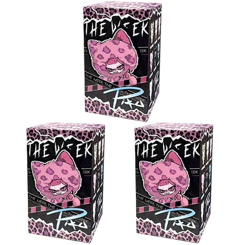 PIKU The Week Series Blind Box Cute Anime Figure Mystery Box