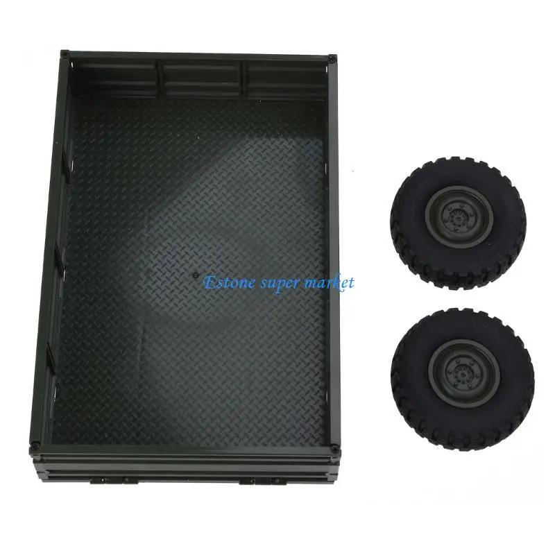 

090B Upgrade Trailer DIY Part Set For WPL 1/12 Military Truck RC Car DIY Accessories