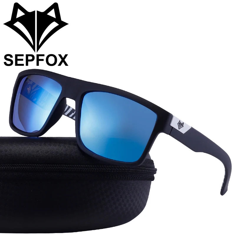 

SEPFOX Men Polarized Fishing Sunglasses Pack Women Outdoor Sports Goggles Unisex UV400 Running Hiking Driving Eyewear Glasses