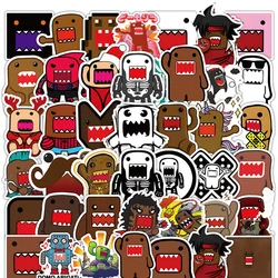 10/50Pcs Cartoon Cute Domo Kun Stickers Doodle Graffiti Sticker Collection DIY Toy Luggage Laptop Skateboard Decals Stickers Toy