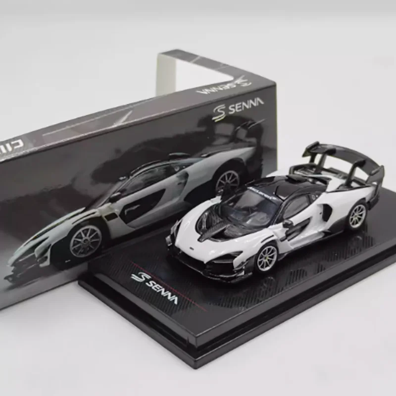 ダイキャスト-1-64-スケール合金セナ-gtr-スポーツカーモデルシミュレーションおもちゃコレクションギフト静的ディスプレイ