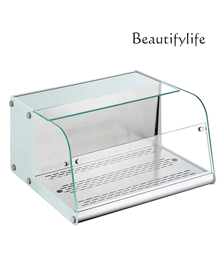 Dessert deli display cabinet Refrigerated glass beverage cabinet