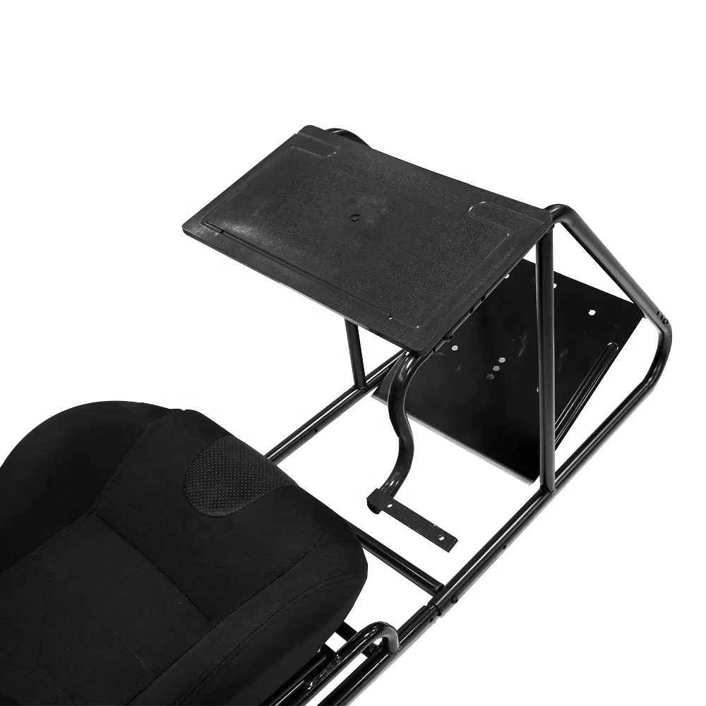 JBR1012 Black Game Play Station Gaming Sport With Bucket Seats Racing Simulator SeatsFactory