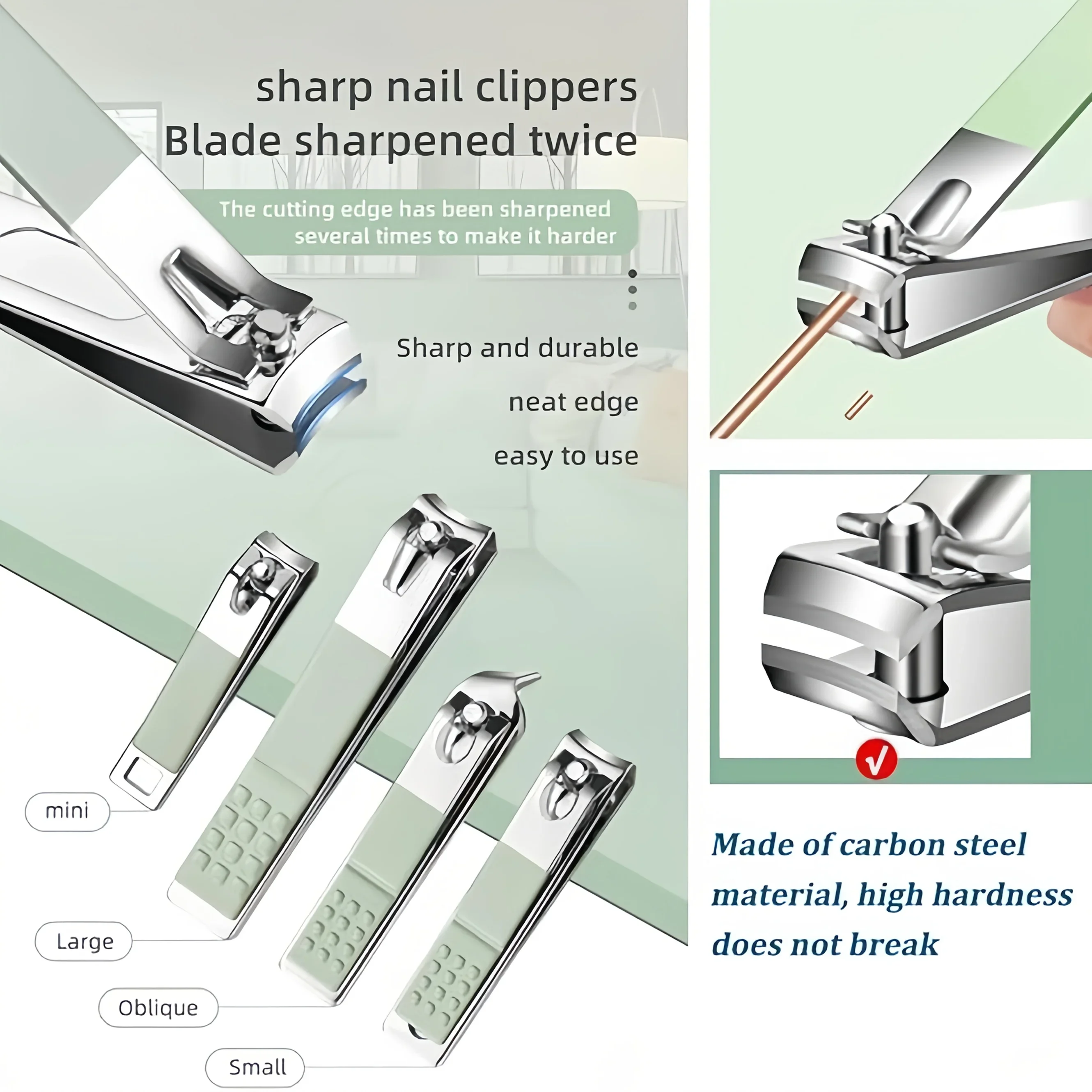 مجموعة أدوات مانيكير متعددة الوظائف من الفولاذ المقاوم للصدأ مكونة من 35 قطعة مع مشابك أظافر وأدوات باديكير وهدايا أدوات الحواجب #5