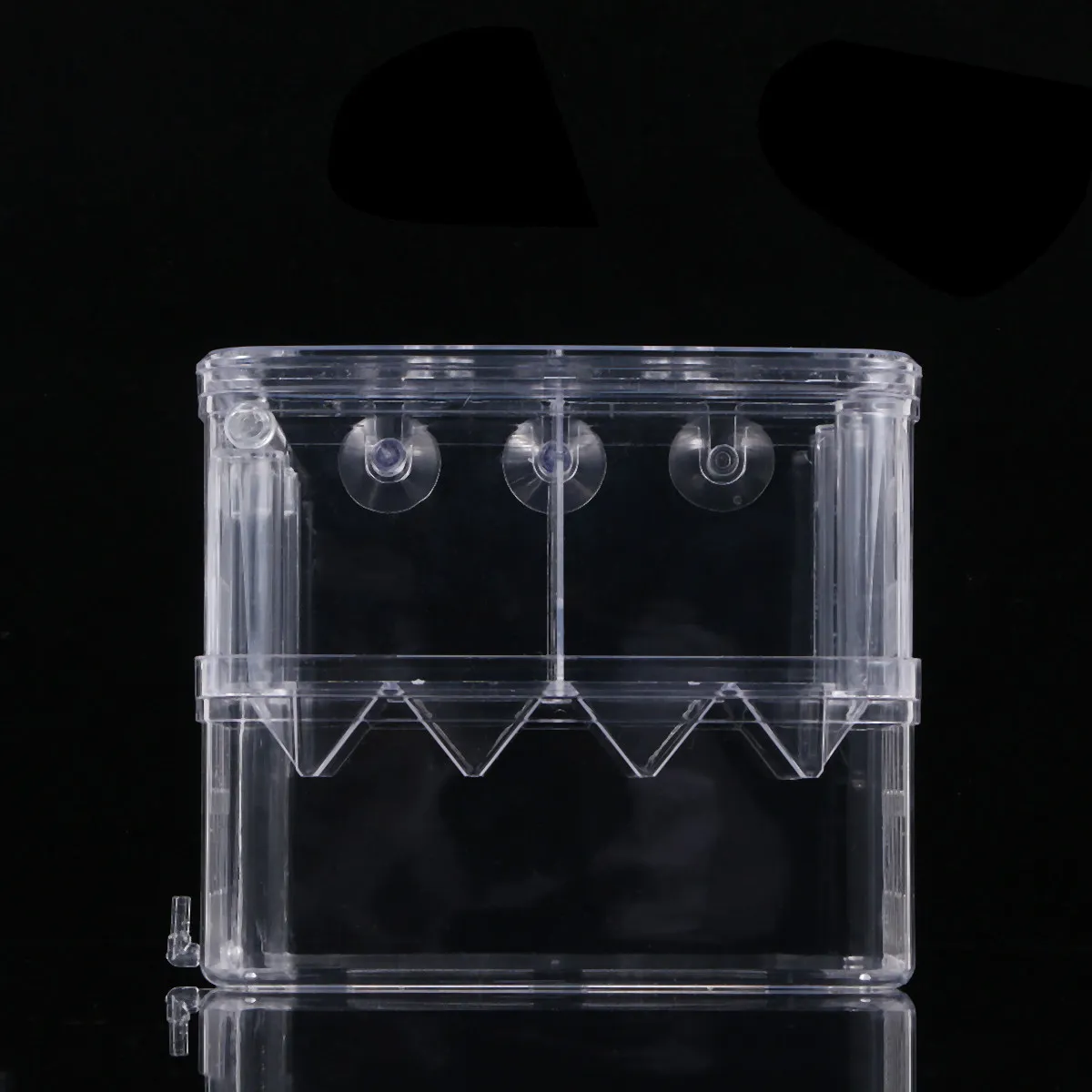 

Прозрачный двухфункциональный бокс для разведения рыб: безопасный контейнер для вылупления мальков и защиты живородных рыб в аквариуме