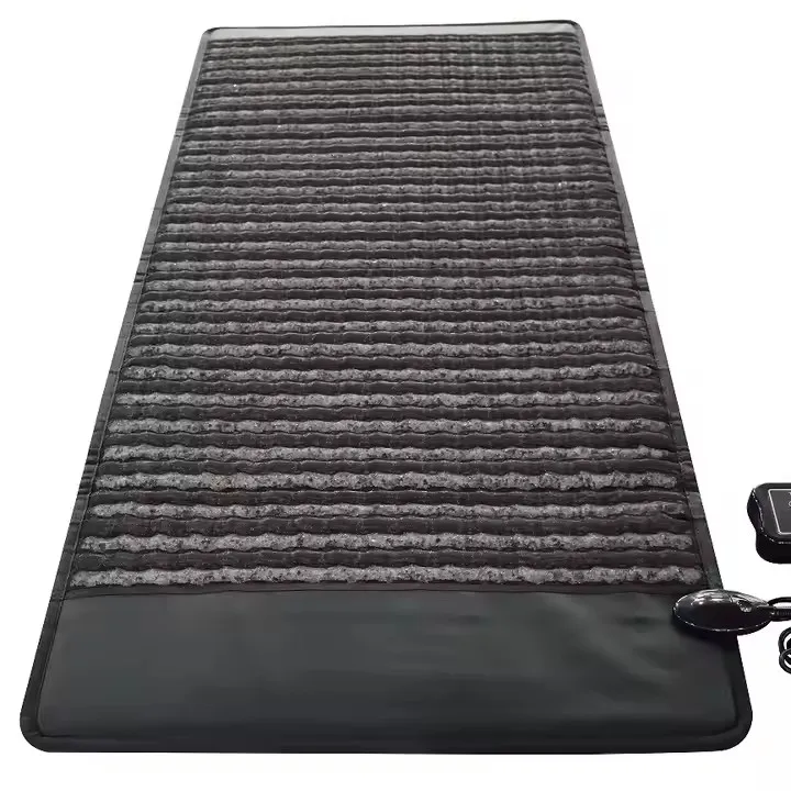 

PEMF Photon Tourmaline Mattress Amethyst Thermal Therapy PEMF Crystal Mat With Gemstones Body Therapy