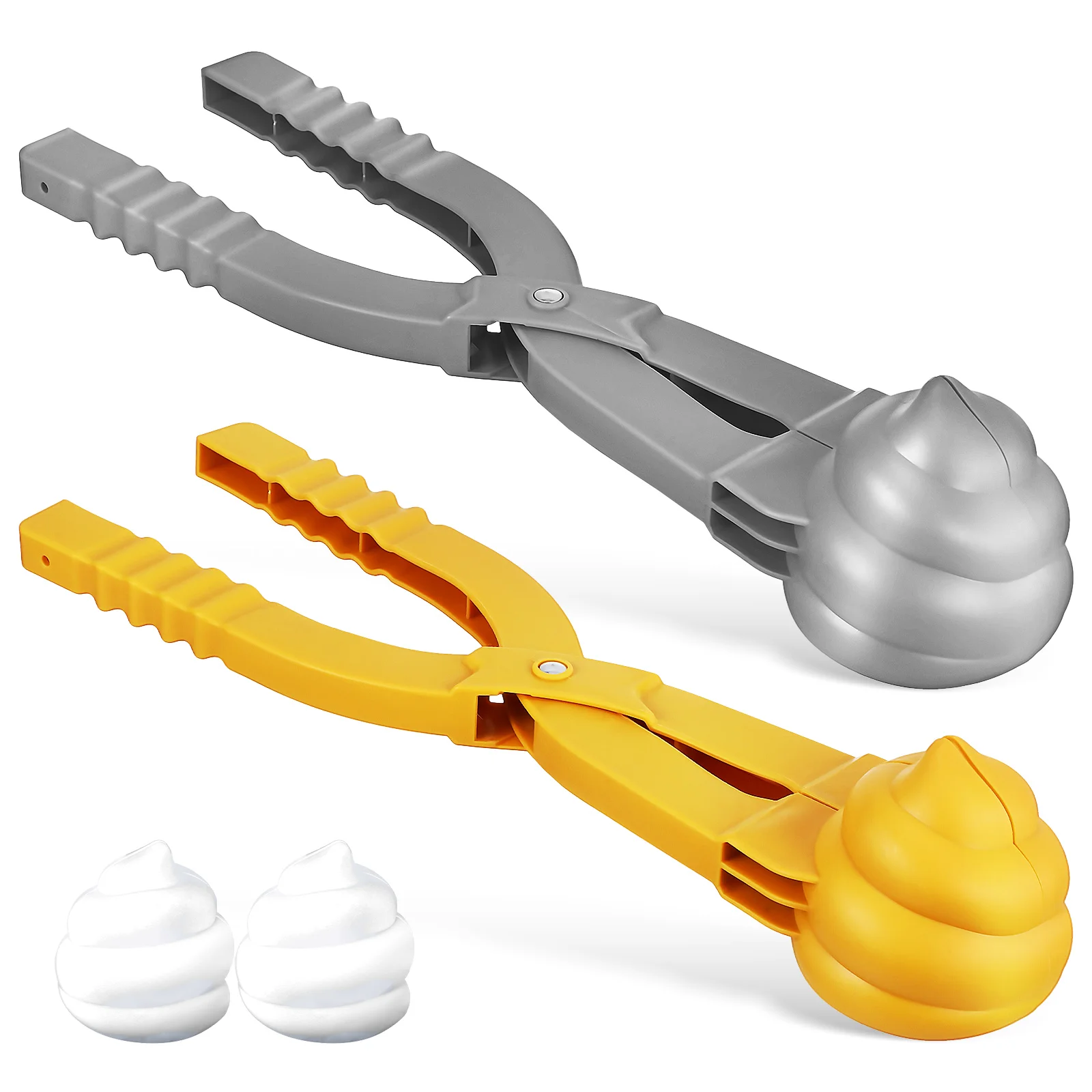 Snow Ball Fight Mixed Color Snowball Maker Fixture Kids Toys Child Snowman Kit Snowballs