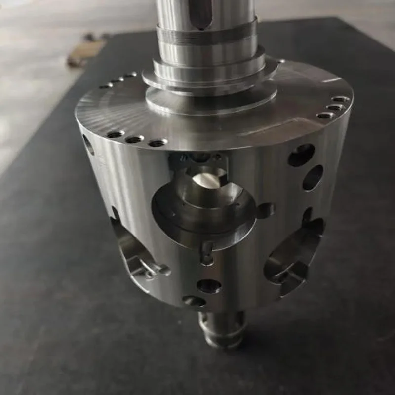 Factory High Precision Customized Chromed Stainless Steel Turning and Milling Processing CNC Machining Large Valve Core