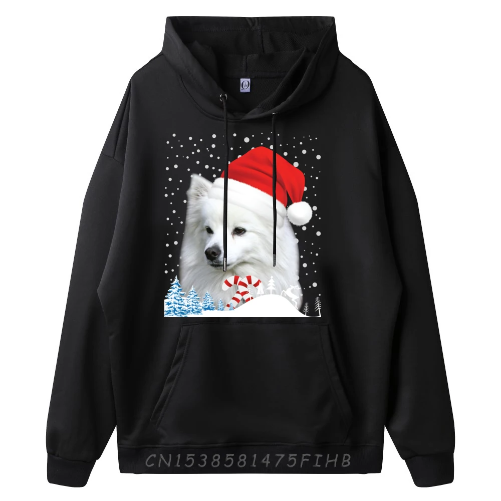 American Eskimo Dog Ugly Christmas Sweater Santa Hat Xmas Christian Sweater Men Man Clothes 4TH of July