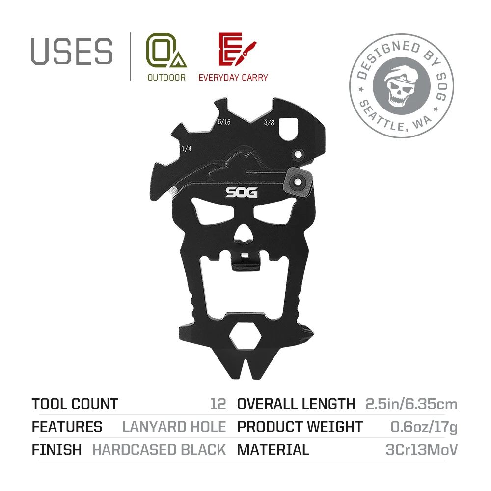 SOG 12 in 1 Multitool MacV Sma - Micro Screwdriver Kit review and price