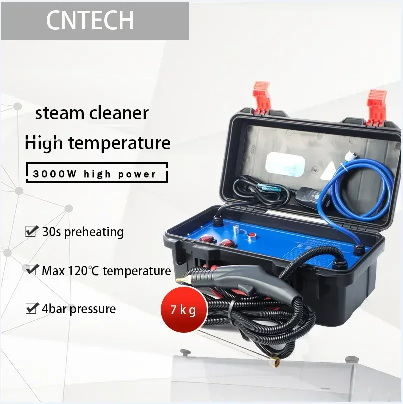 Steam Cleaner High Pressure Handheld Cleaning Machine for Home Kitchen Air Conditioner Portable Steamer Cleaner for Car Auto