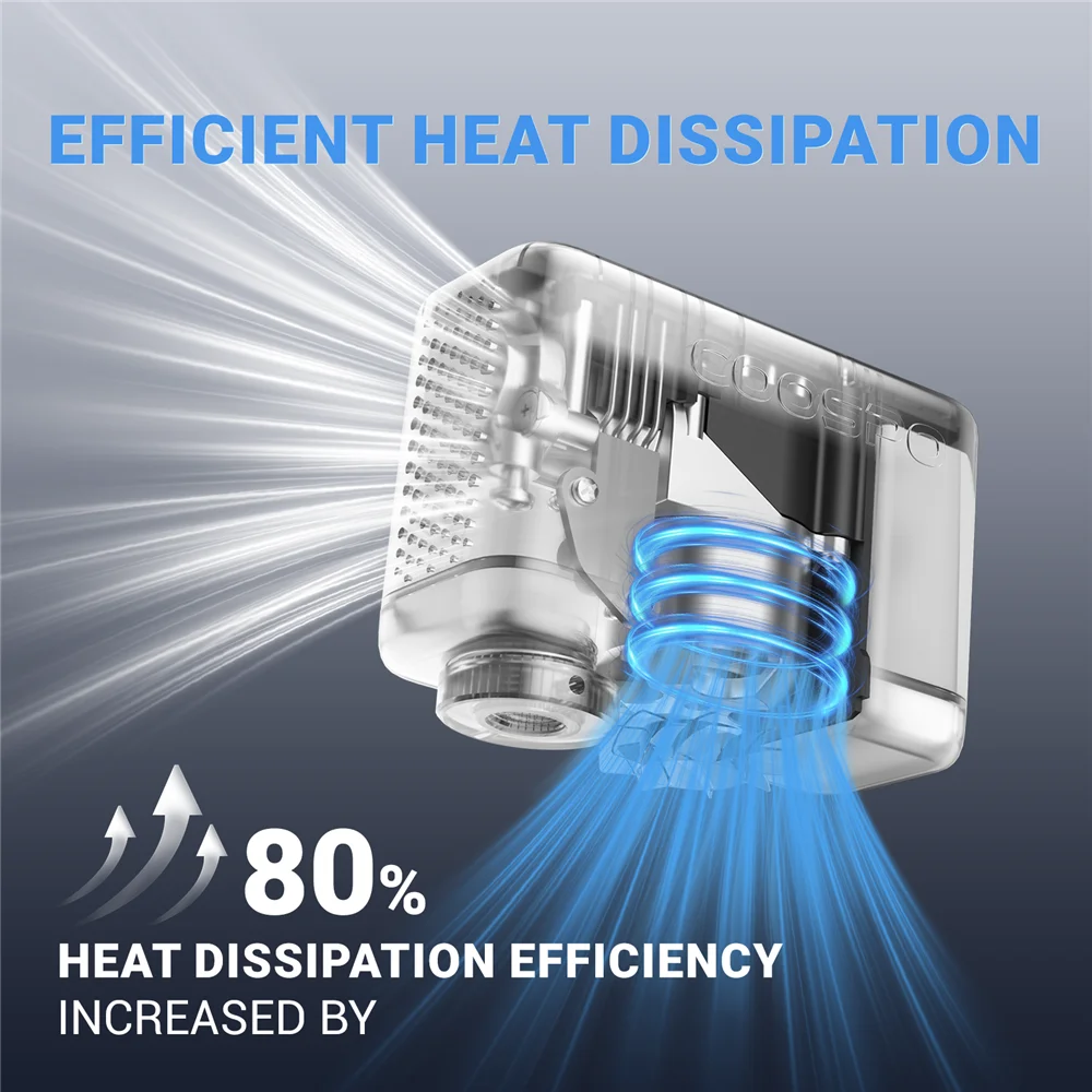 COOSPO X1 مضخة دراجة كهربائية صغيرة 120PSI 500mAh المحمولة قابلة للشحن الدراجة الجبلية الهواء الرقمية نافخة شريدر بريستا صمام الإطارات #4