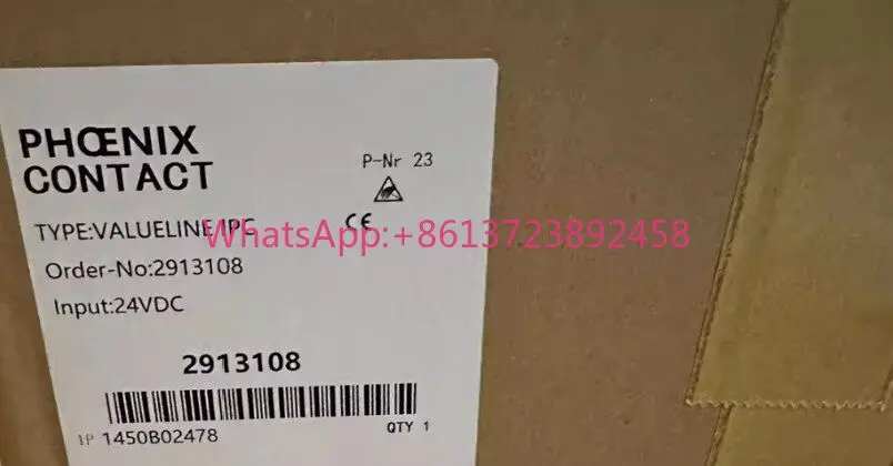 

2913108 Phoenix touch screen TYPE: VALUELINE I