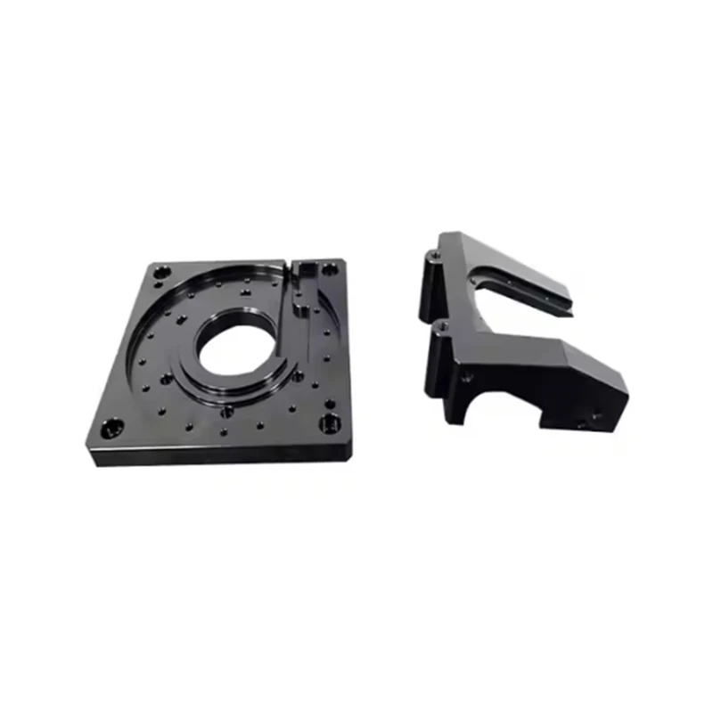プロフェッショナル供給カスタム CNC 加工表面陽極酸化ステンレス鋼角ベース プレート マザック CNC 機械加工部品