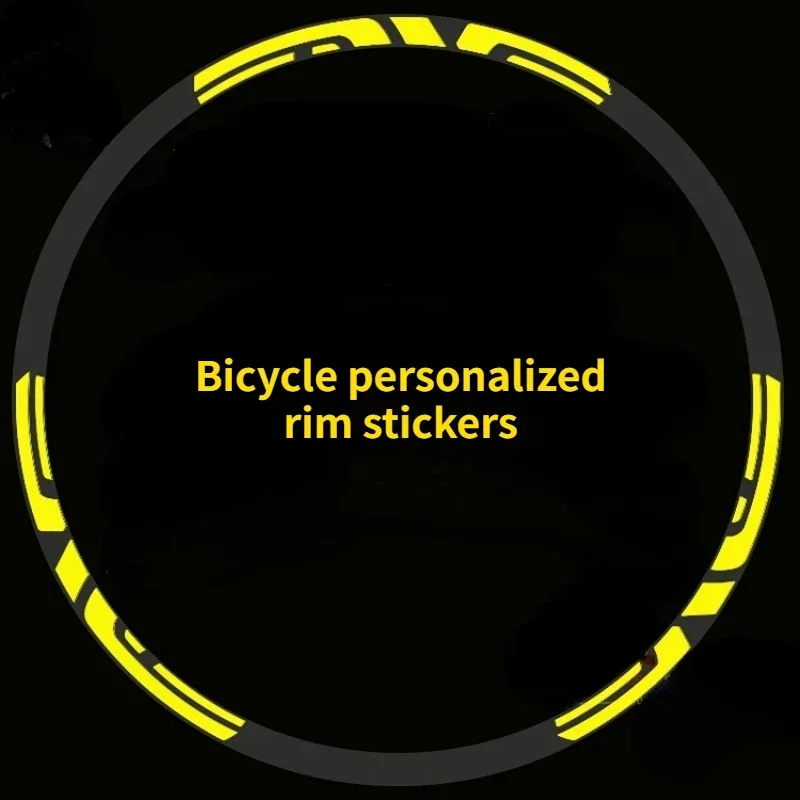 MTB Rim Stickers Cycling Reflective Sticker Road Bike Wheelset Decals 20