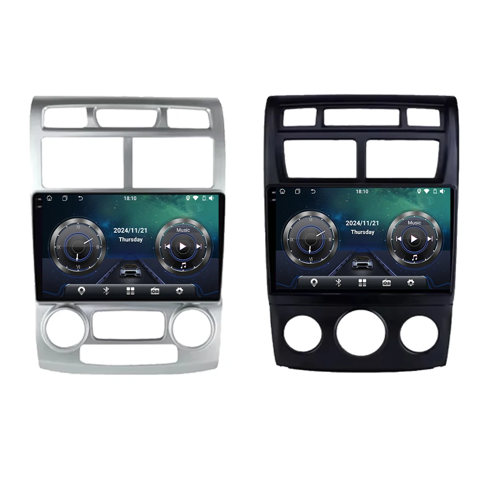 Android14 dla Kia Sportage 2 2004 - 2010 Radio samochodowe Multimedialny odtwarzacz wideo Carplay Auto Stereo Nawigacja GPS WIFI DVD Head Unit — 2