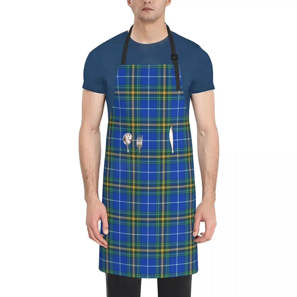 

Province of Nova Scotia Tartan Apron Chef Accessories bib Women's Apron