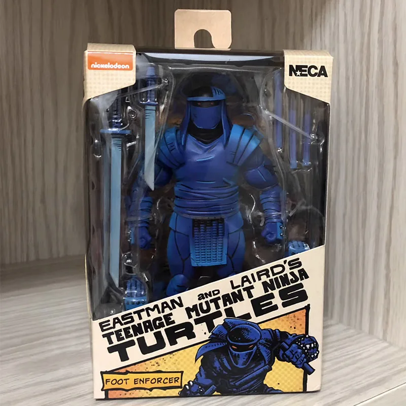 

Teenage Mutant Ninja Turtle Figure NECA 54357 Foot Enforcer Comics Version Action Figuras 7-Inch Movable Model Kid Gift Original