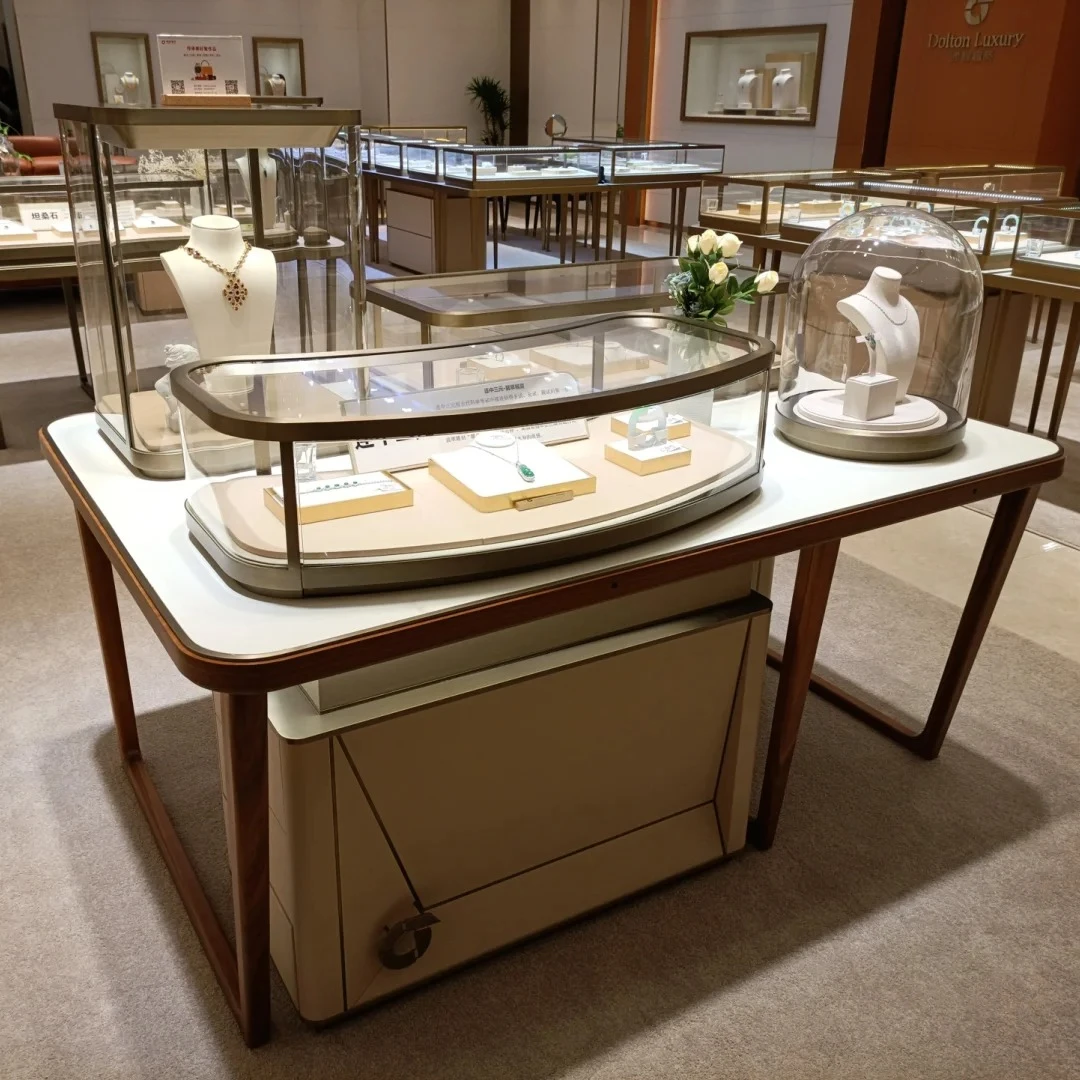 Jewelry Display Counter Jewelry Display Showcase Furniture Jewellery Showroom Furniture Design Display Cabinet Table Stand Kiosk