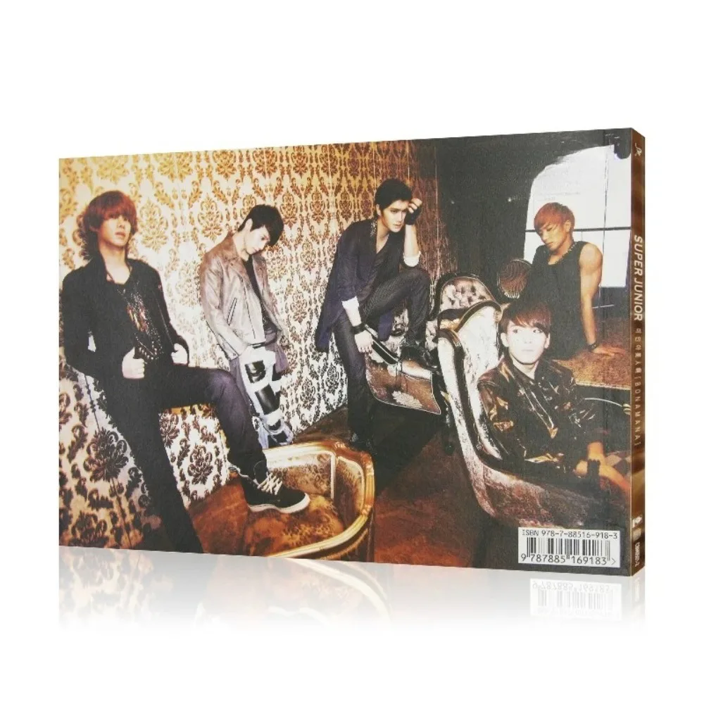 Super Junior "Bonamana" CD + Random Photocard - K-Pop Funky & Dance Hits - Dynamic Tunes for Car & Home