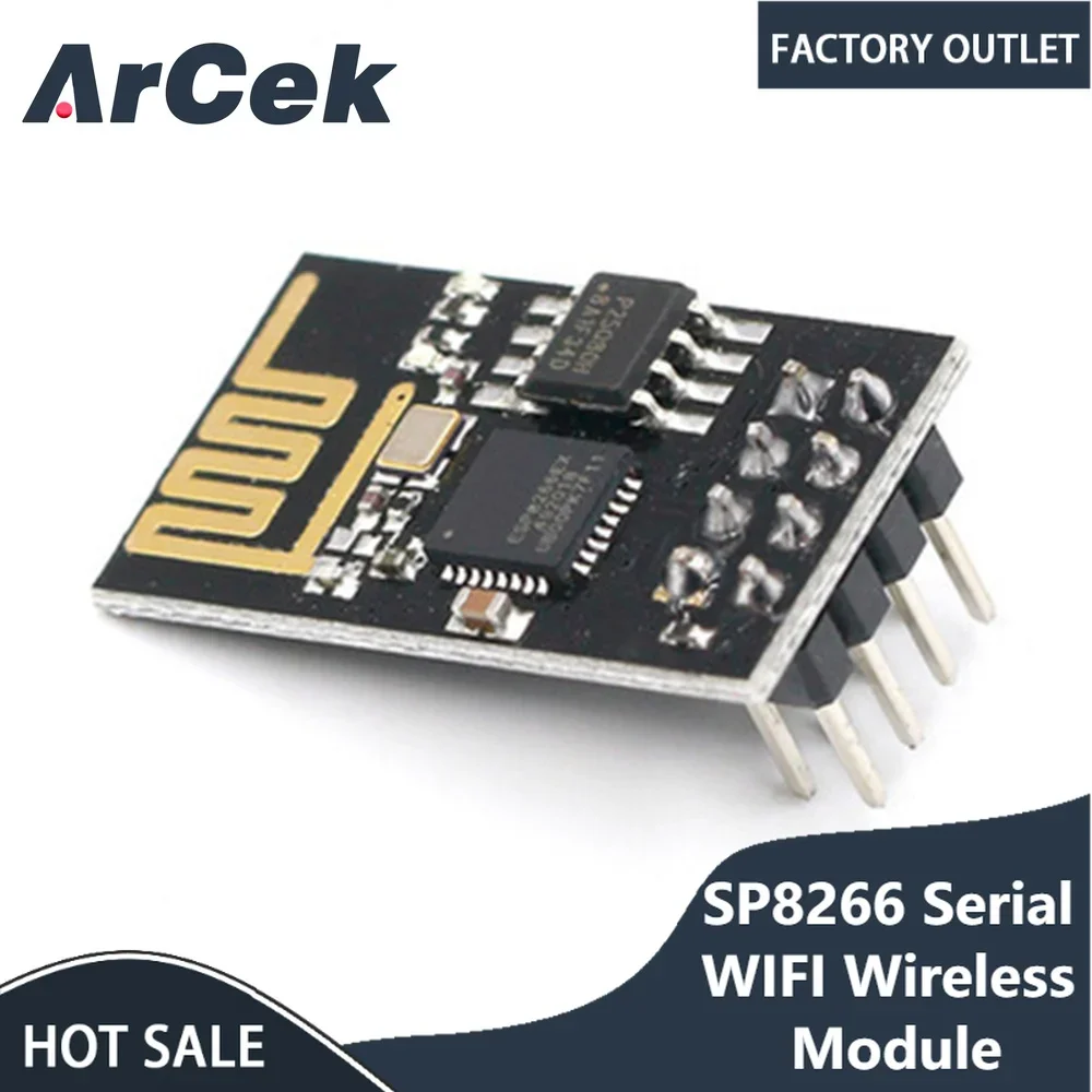 ESP8266 ESP-01 ESP01 ESP 01 Serial Wireless WIFI Module For Arduino Transceiver Receiver Board For Arduino Raspberry Pi 3 MODULE